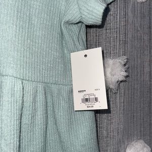 Teal & Nude Baby Doll Top - Never Worn ( 2 TOPS DEAL )